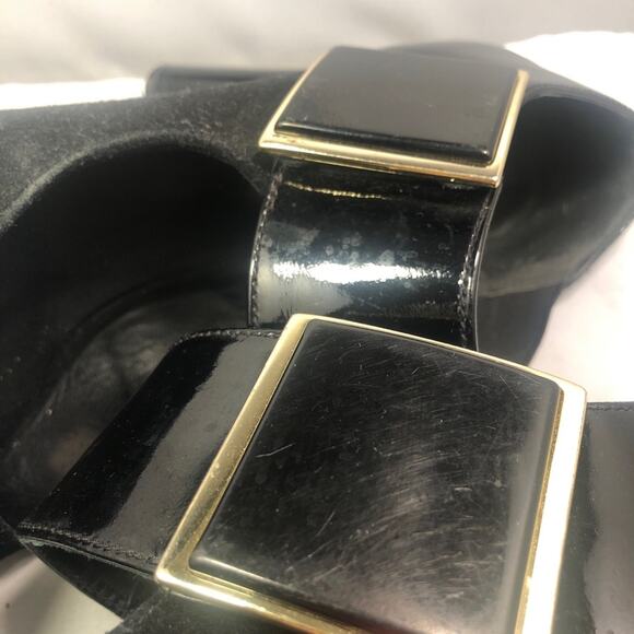 Tory Burch Suede and Patent Leather Mary Janes - Picture 5 of 16